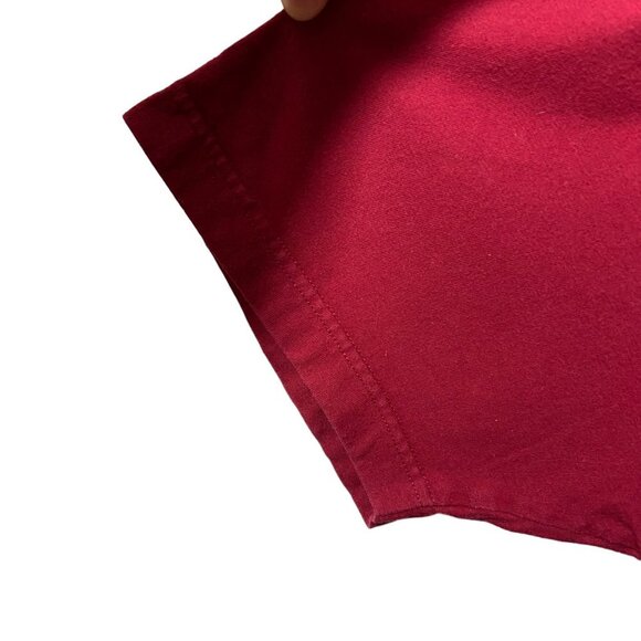 RedOak Sportwear Arkansas Razorback Football T-Shirt XL Embroidered Burgundy Red - Picture 7 of 10